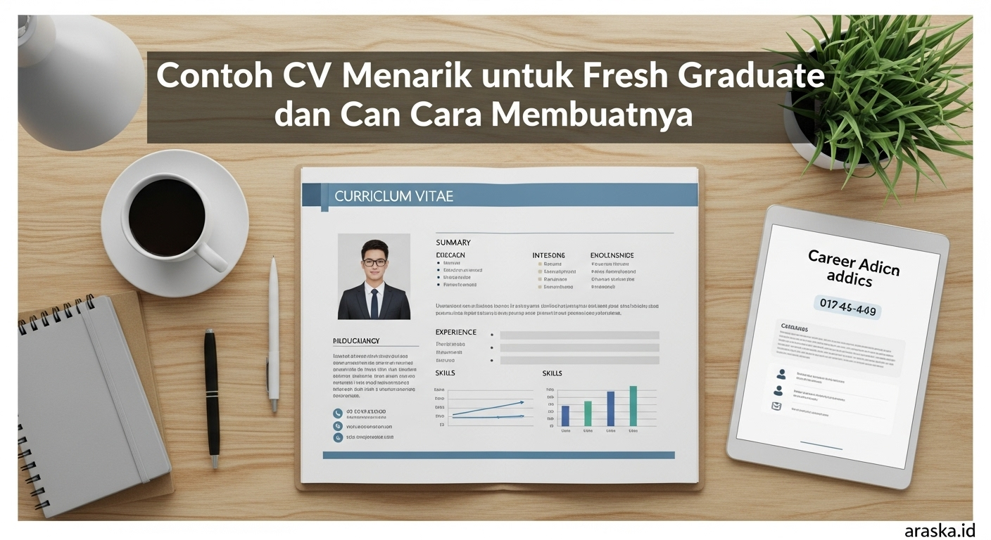 Contoh CV Menarik untuk Fresh Graduate dan Cara Membuatnya