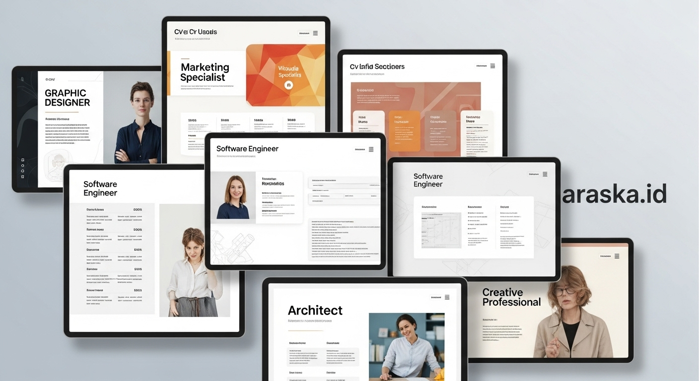 Contoh Profil CV Kreatif dan Modern untuk Berbagai Profesi