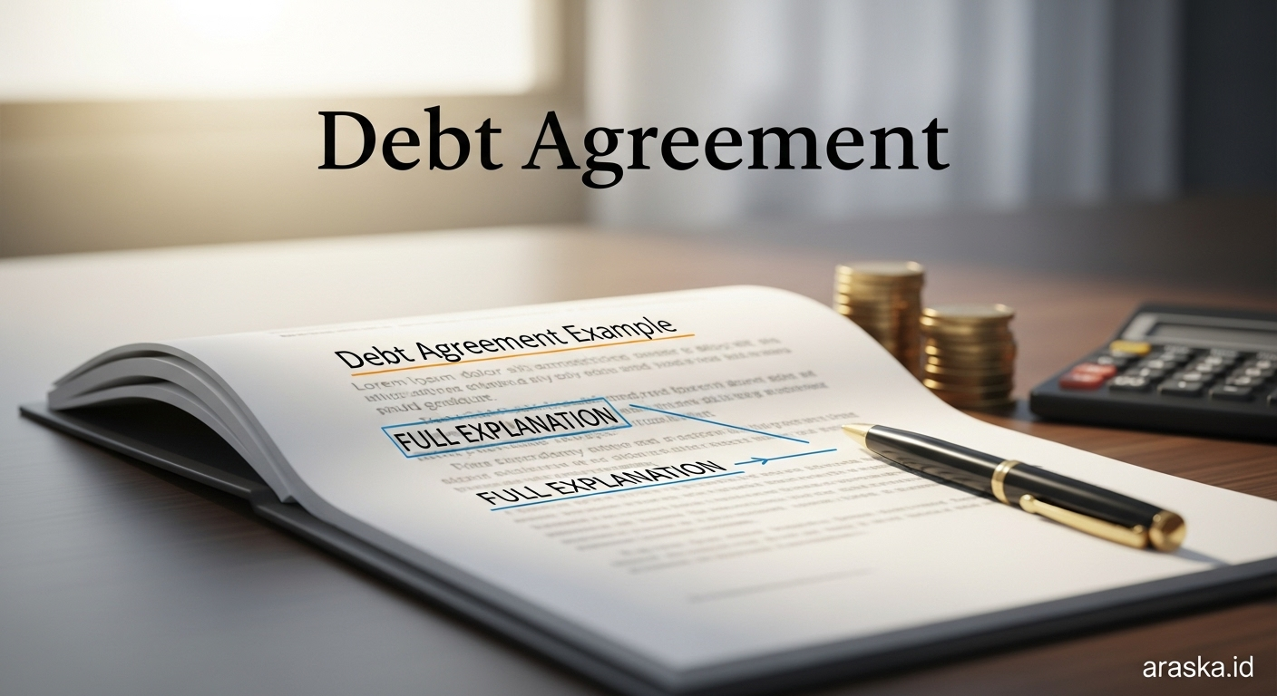 Contoh Surat Perjanjian Hutang Piutang Beserta Penjelasan Lengkap