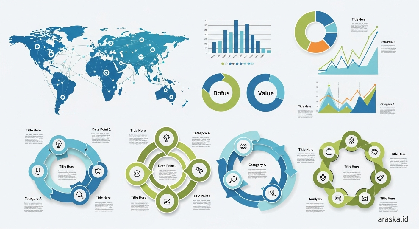 Template Presentasi Infografis