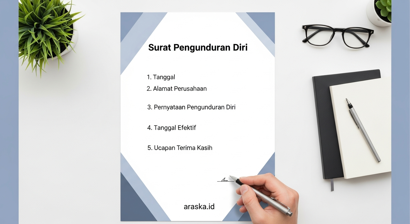 5 Hal yang Harus Ada di Surat Pengunduran Diri Agar Terlihat Profesional
