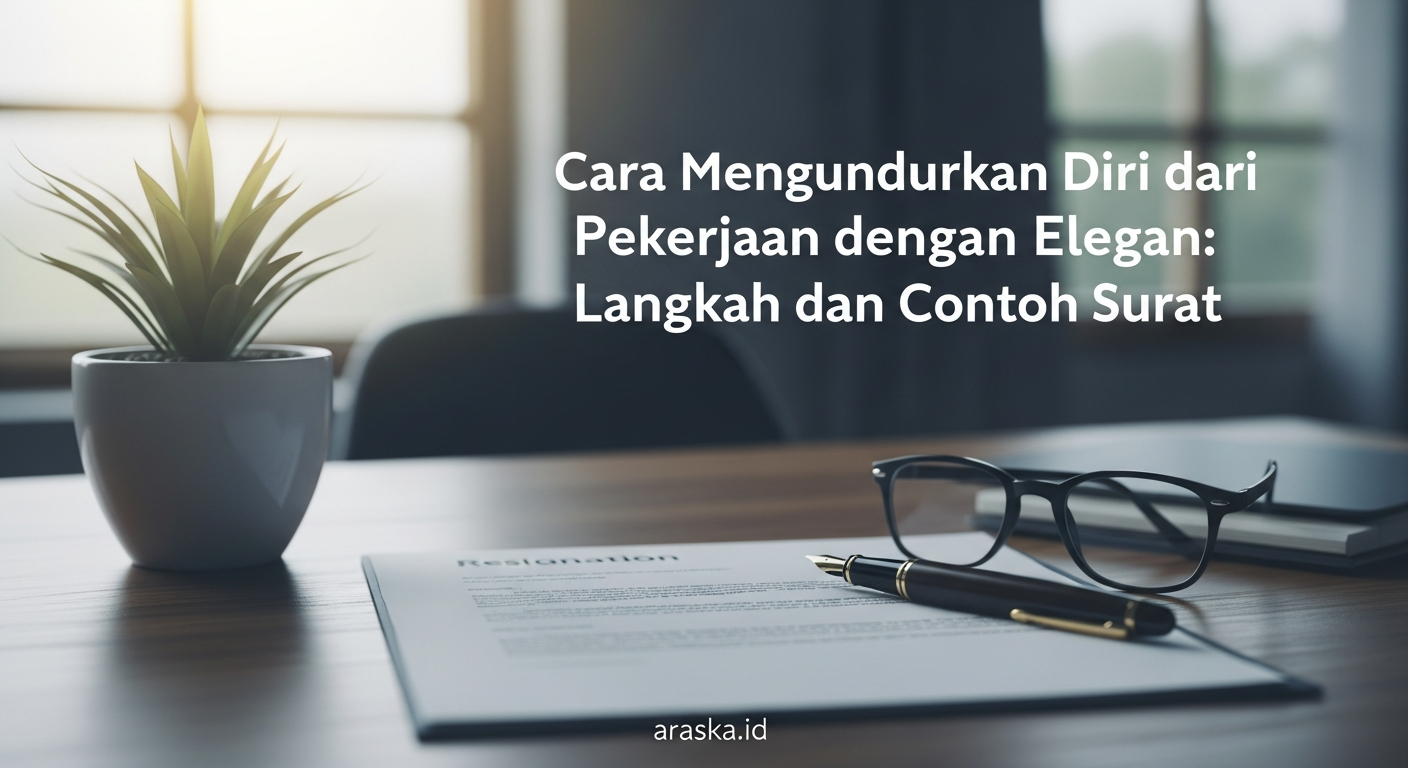 Cara Mengundurkan Diri dari Pekerjaan dengan Elegan: Langkah dan Contoh Surat