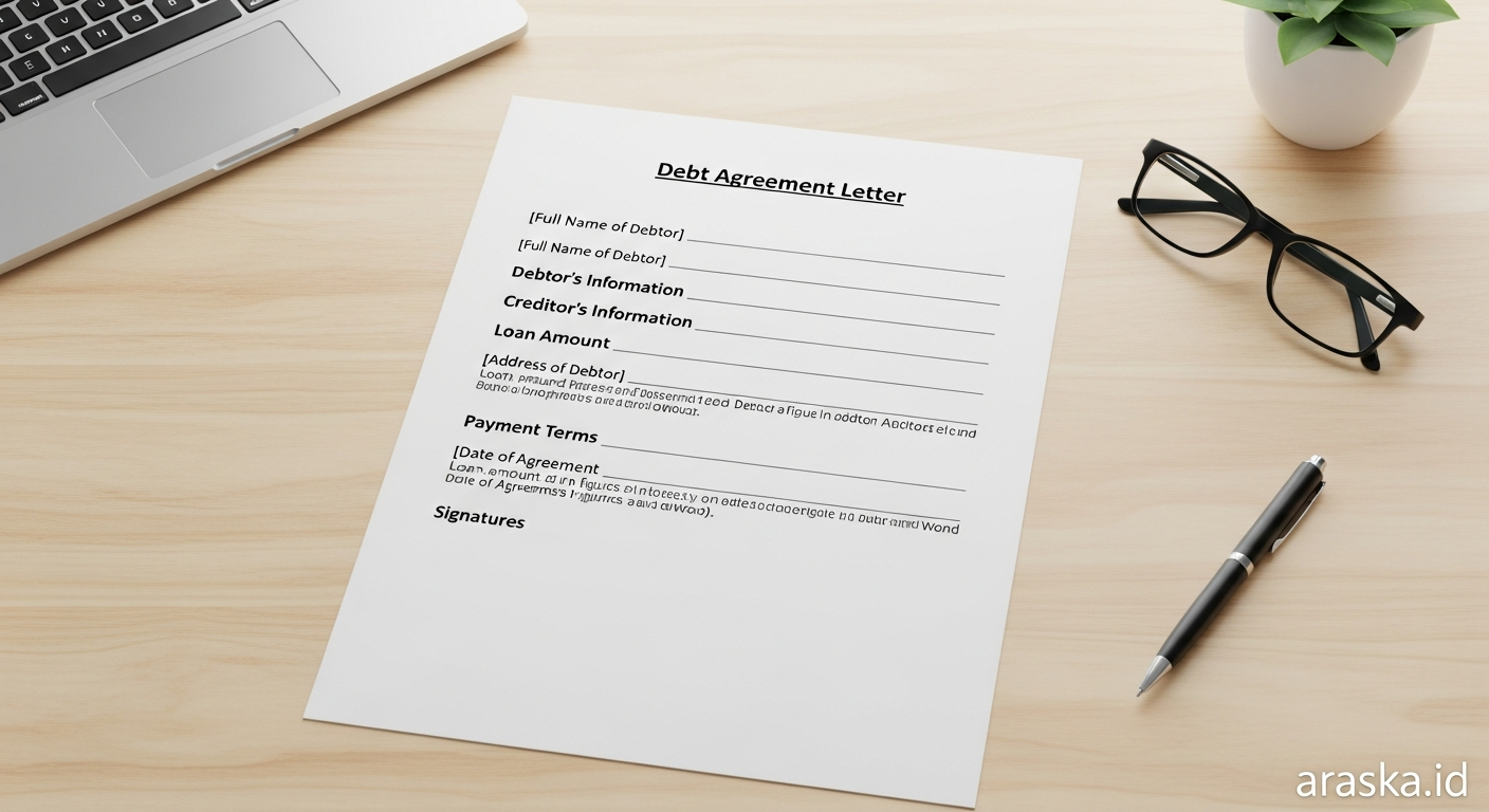 Contoh Surat Perjanjian Hutang Piutang Pribadi yang Bisa Langsung Kamu Edit