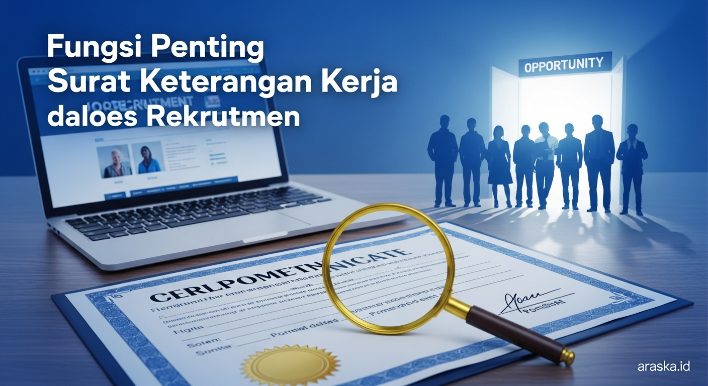 Fungsi Penting Surat Keterangan Kerja dalam Proses Rekrutmen