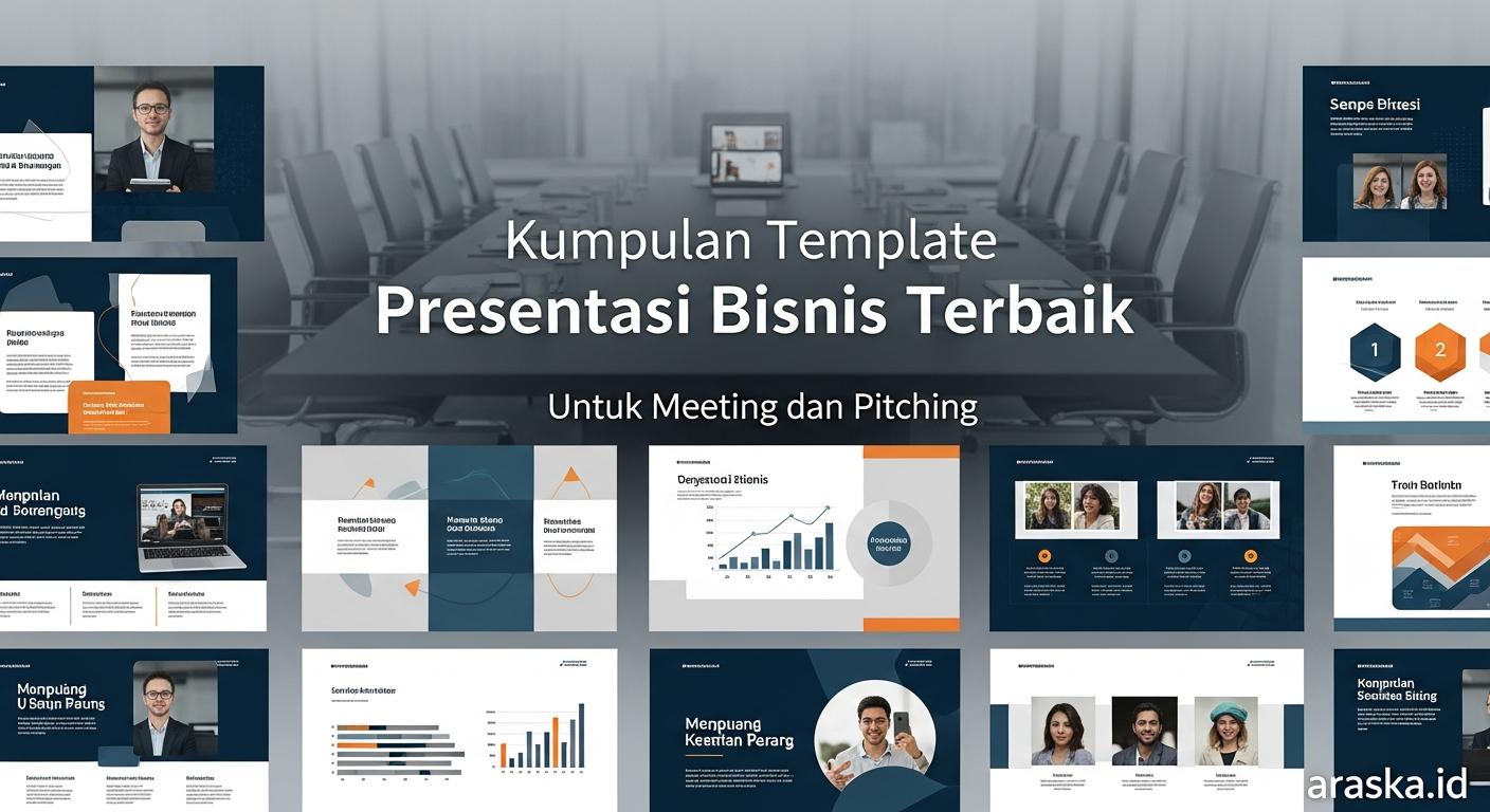 Kumpulan Template Presentasi Bisnis Terbaik untuk Meeting dan Pitching