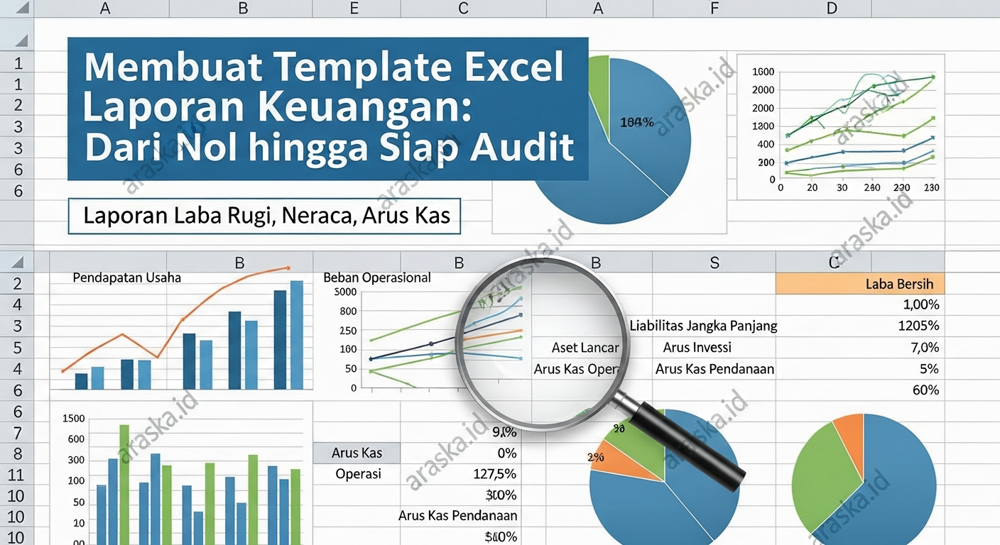 Membuat Template Excel Laporan Keuangan: Dari Nol hingga Siap Audit