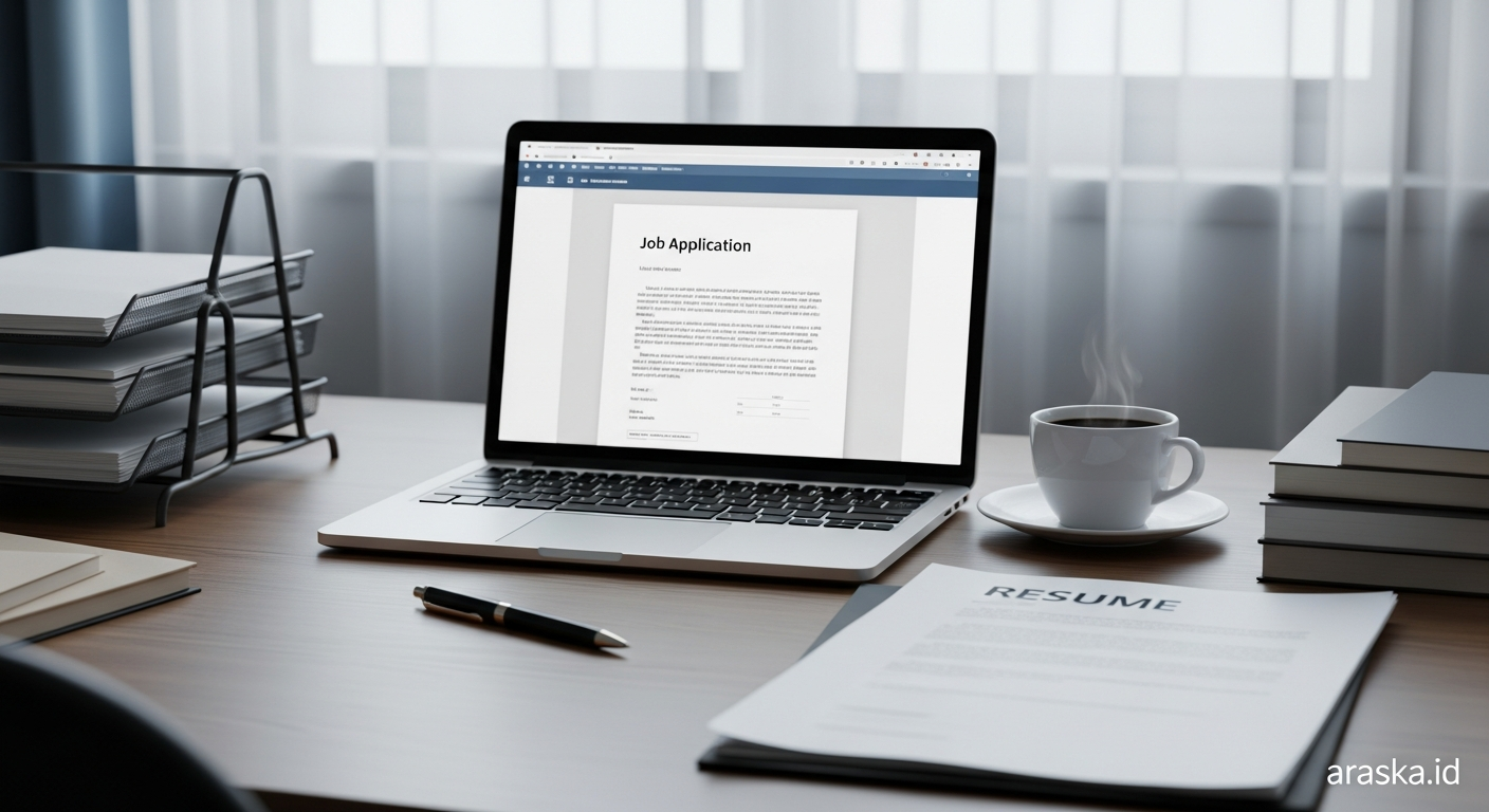 Struktur Surat Lamaran Kerja: Contoh, Format, dan Tips Menulis