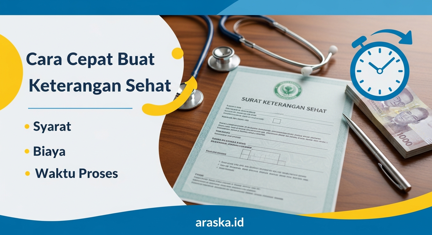 Cara Cepat Buat Surat Keterangan Sehat: Syarat, Biaya, dan Waktu Proses