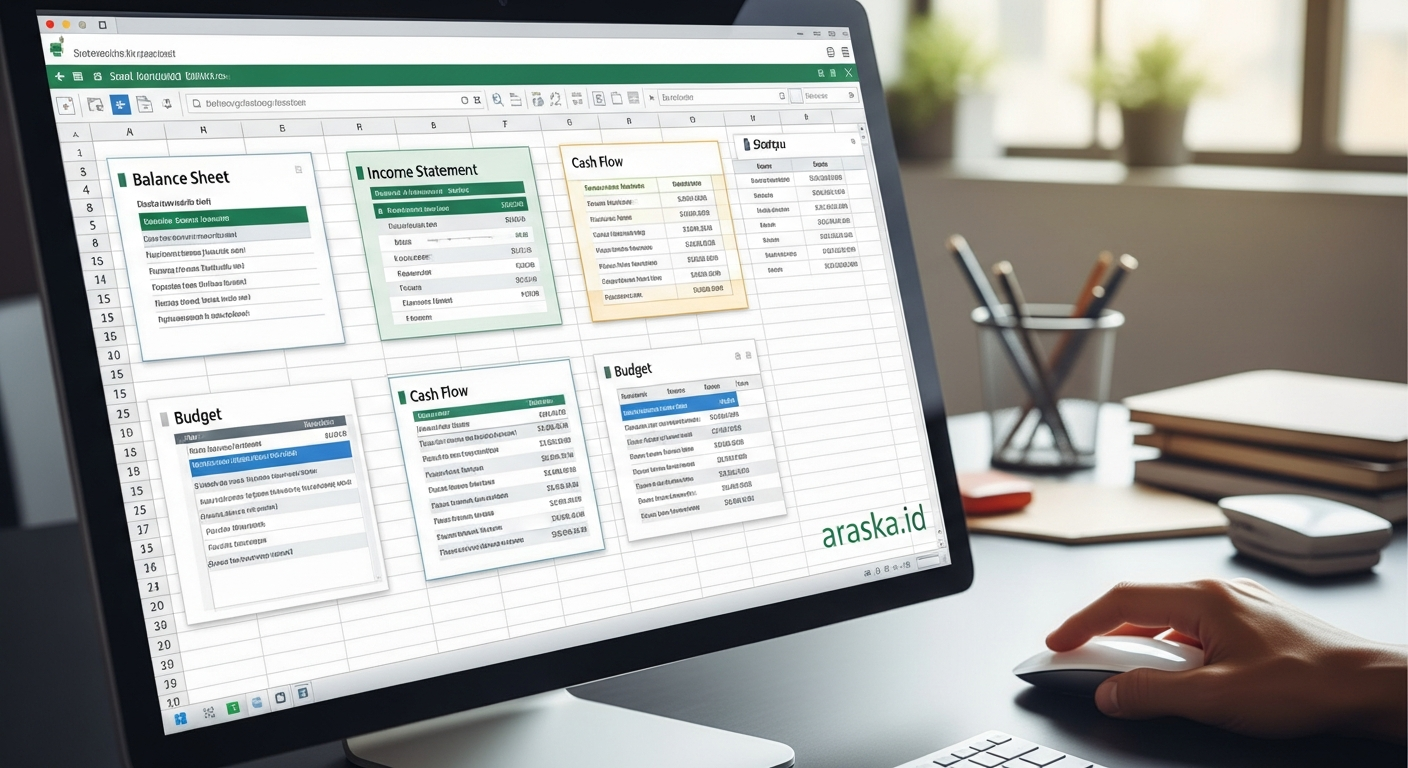 Contoh Template Laporan Keuangan Excel untuk UMKM dan Startup