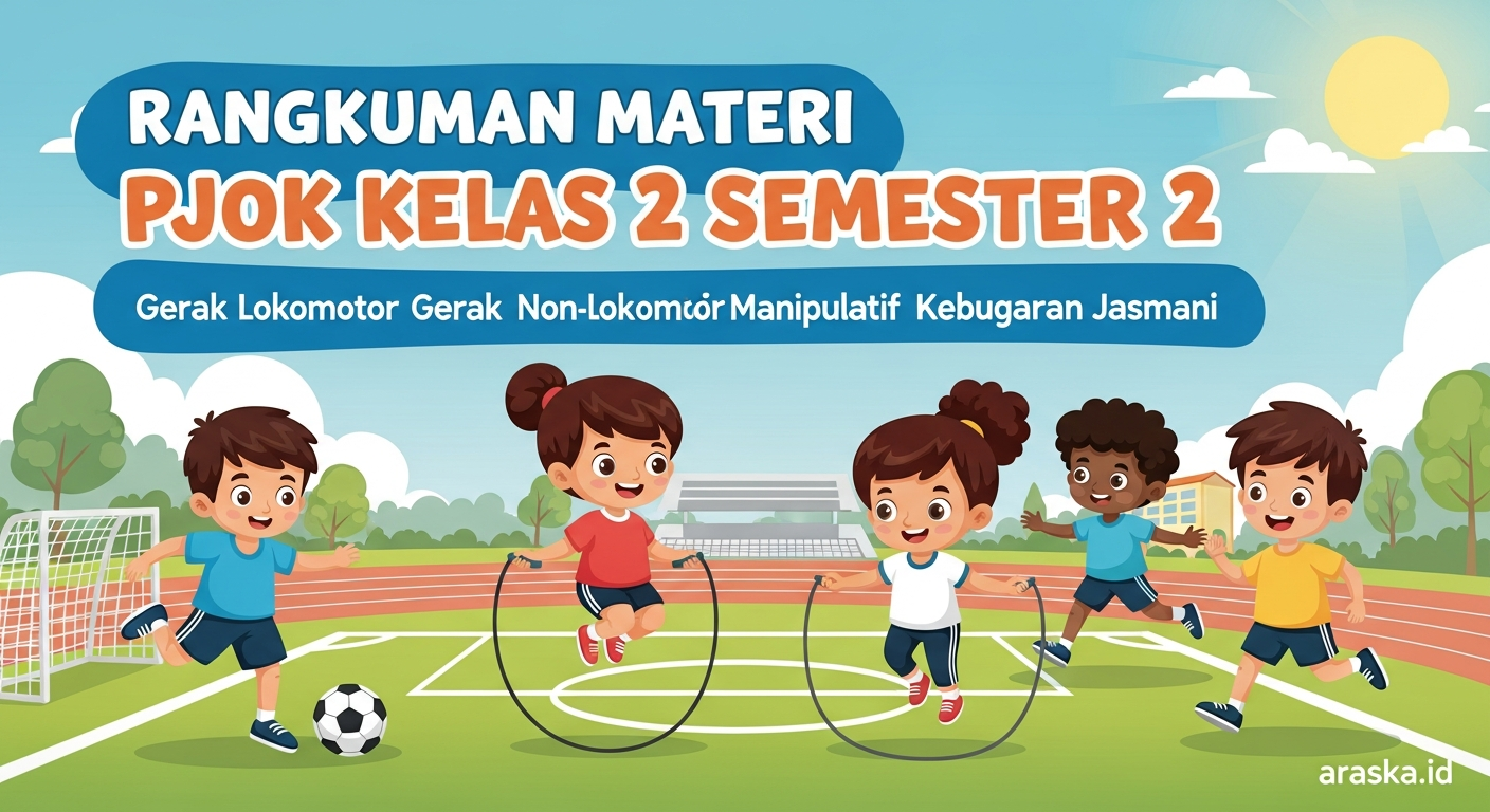 Rangkuman Materi PJOK Kelas 2 Semester 2: Lengkap dan Mudah Dipahami!