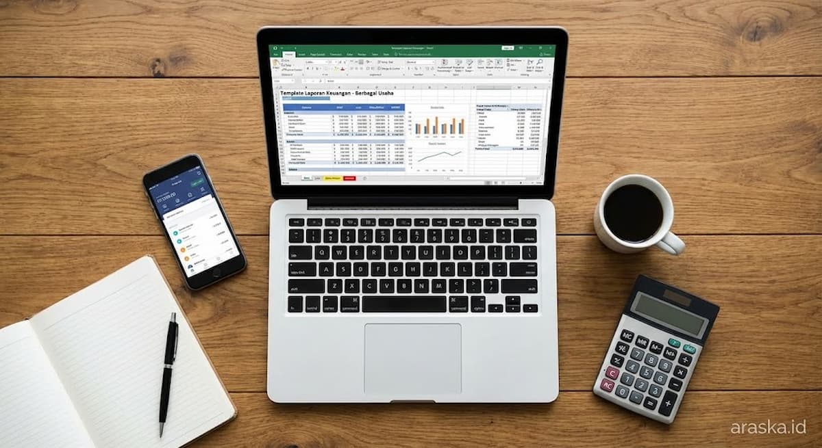 Contoh Template Laporan Keuangan Excel untuk Berbagai Jenis Usaha