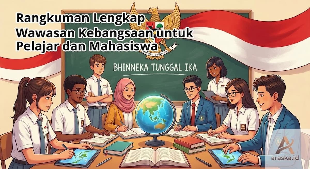 Rangkuman Lengkap Wawasan Kebangsaan untuk Pelajar dan Mahasiswa