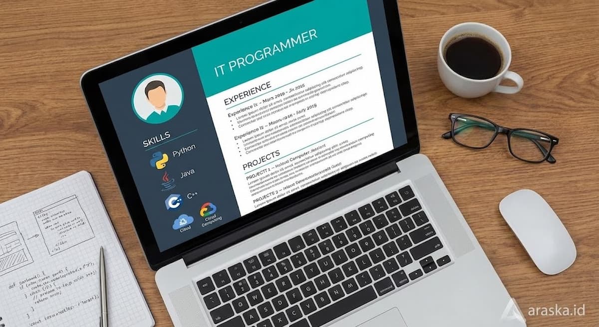 Contoh CV Kerja IT Programmer yang Menarik Perusahaan