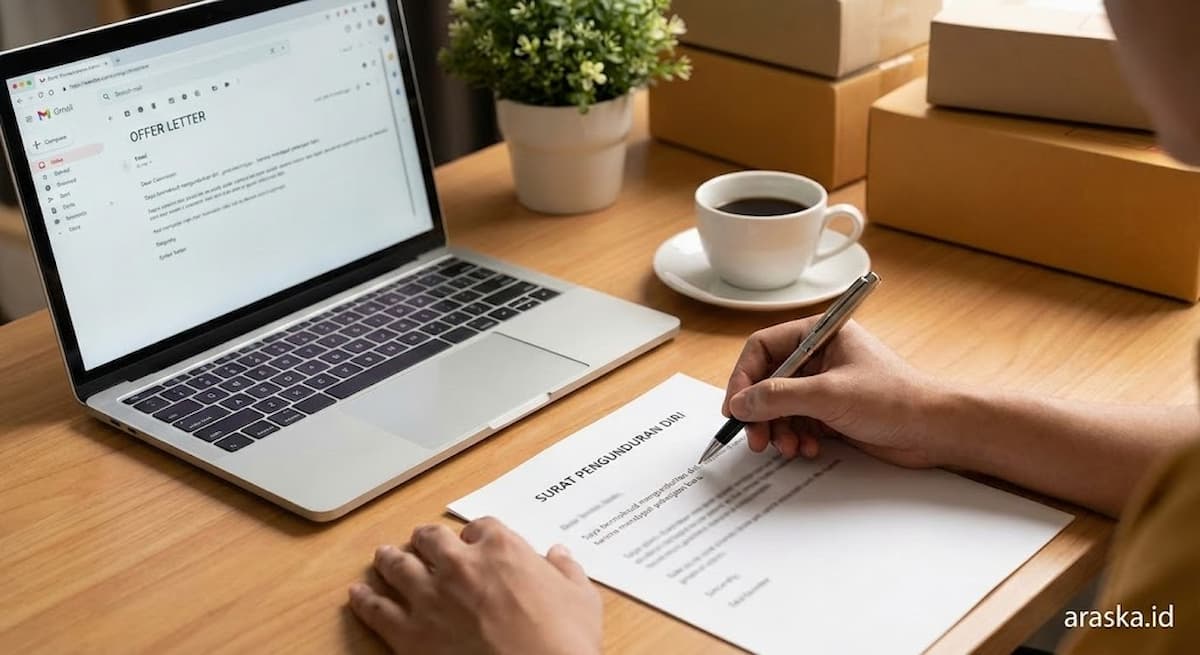 Contoh Surat Pengunduran Diri karena Mendapat Pekerjaan Baru